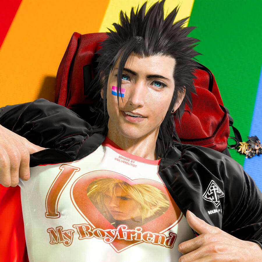 zack + complex custom outfit